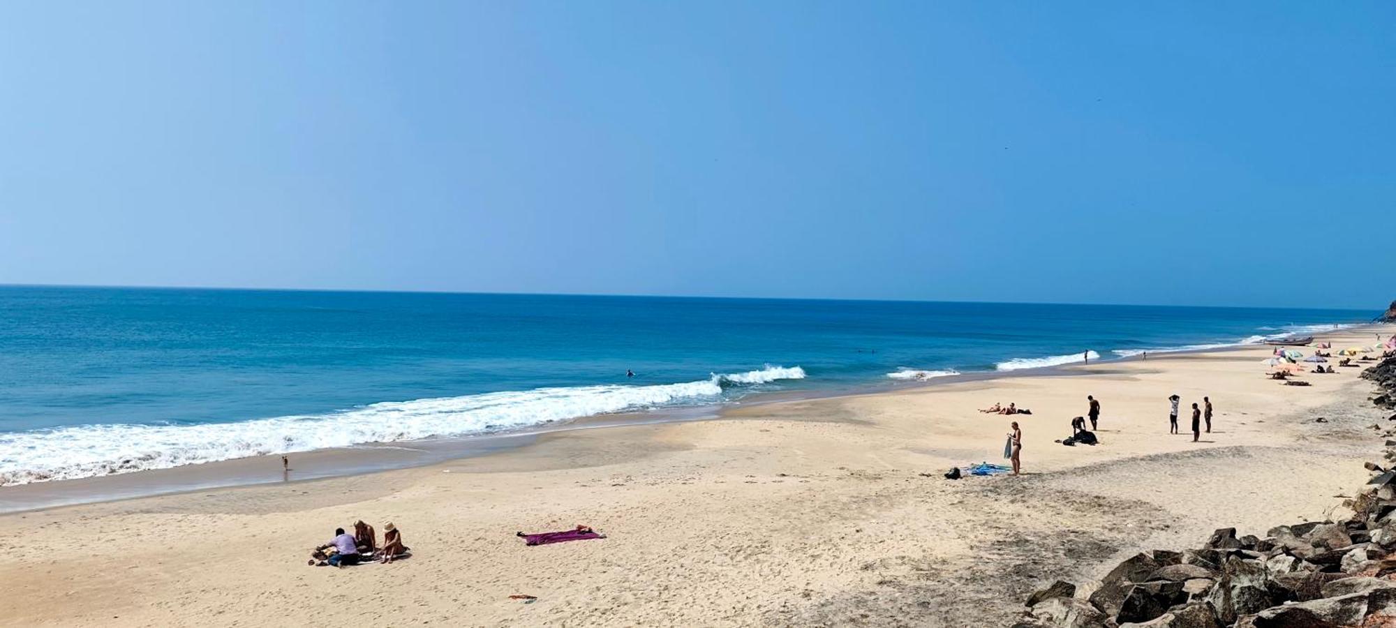 Blue Water Beach Resort Varkala Exterior foto